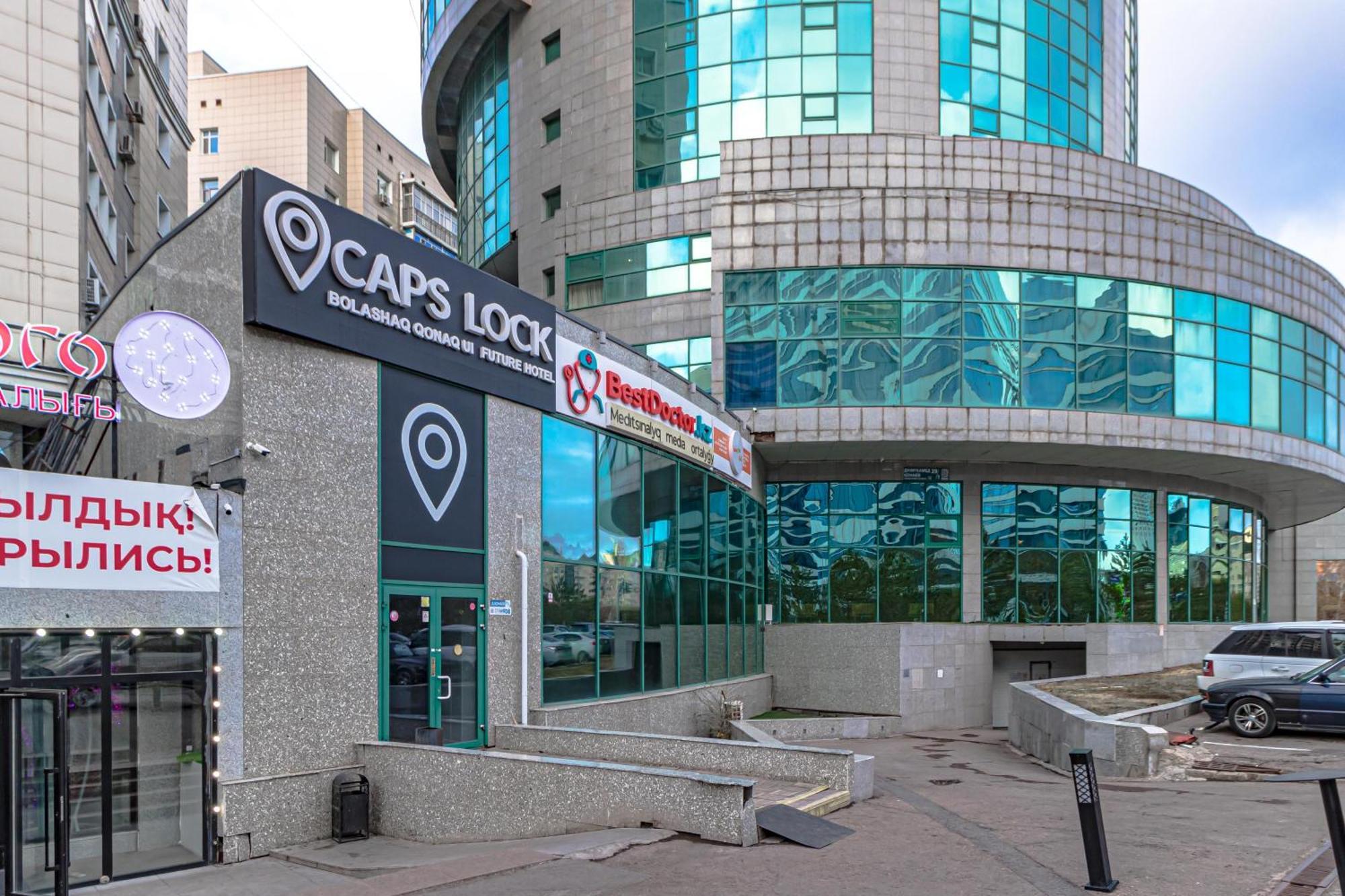 Caps Lock Future Hotel Astana Buitenkant foto